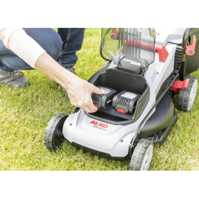 Акумуляторна газонокосарка Al-Ko 34.8 Li Easy Flex із 2 акб 20V 2.5Ah і з/п Акумуляторна газонокосарка Al-Ko 34.8 Li Easy Flex із 2 акб 20V 2.5Ah і з/п